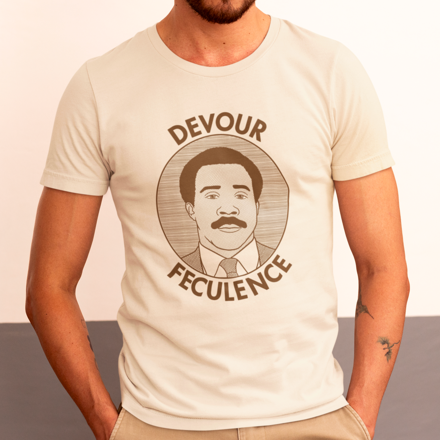 Devour Feculence - Mr. Milchick, Severance - Unisex T-Shirt