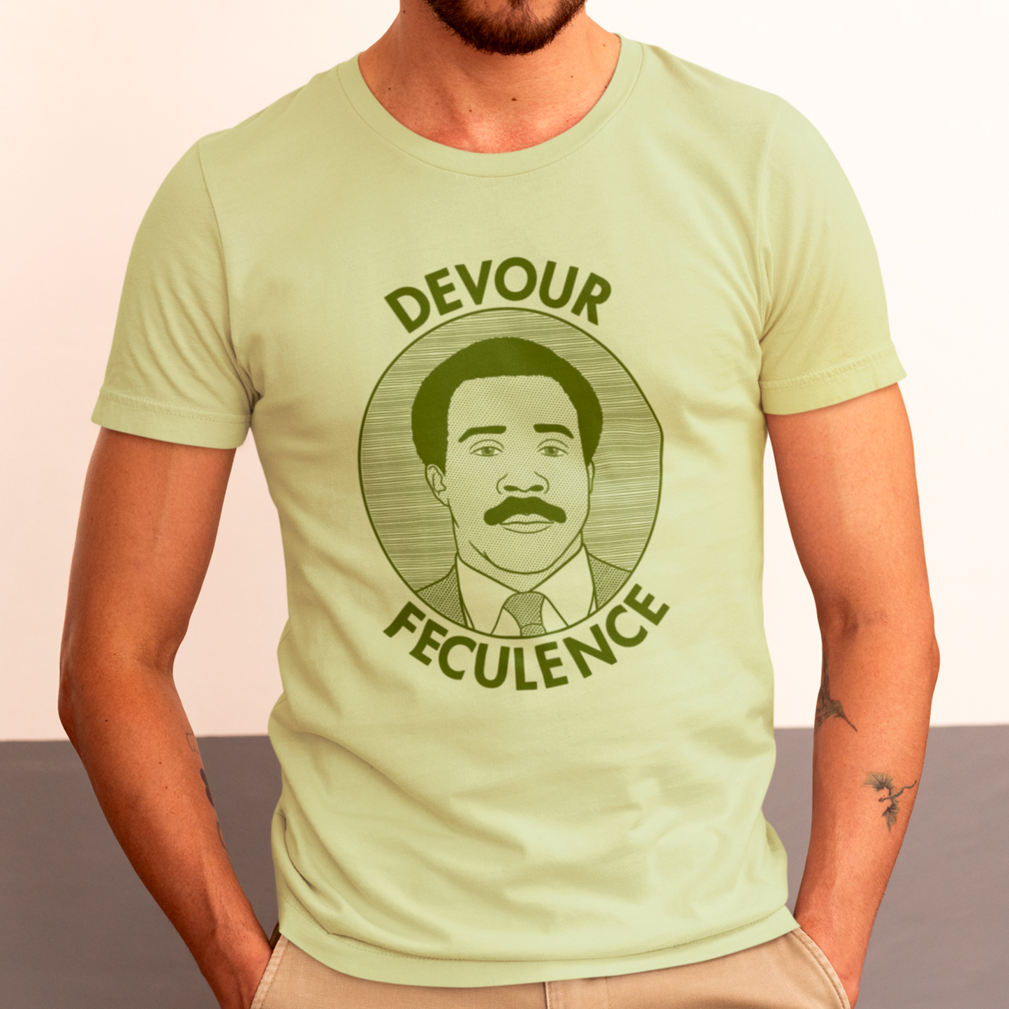 Devour Feculence - Mr. Milchick, Severance - Unisex T-Shirt