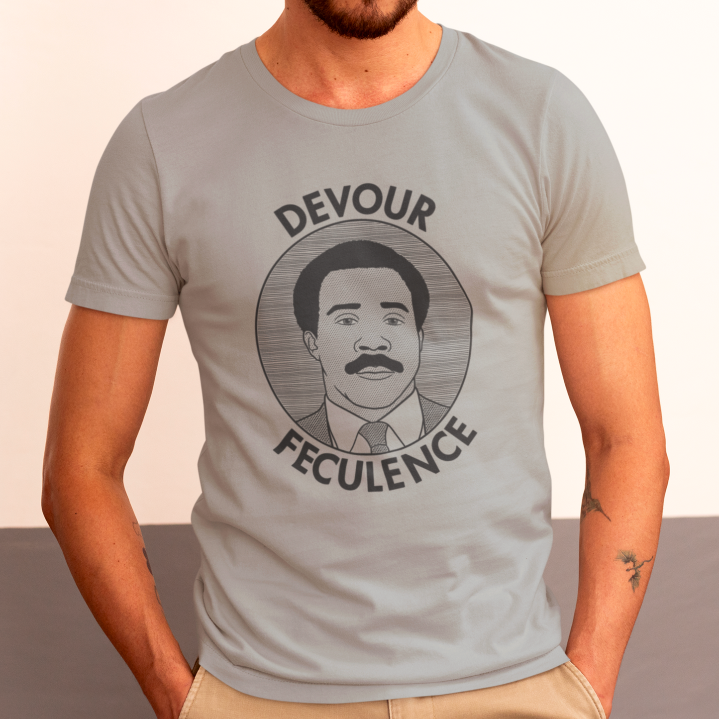 Devour Feculence - Mr. Milchick, Severance - Unisex T-Shirt