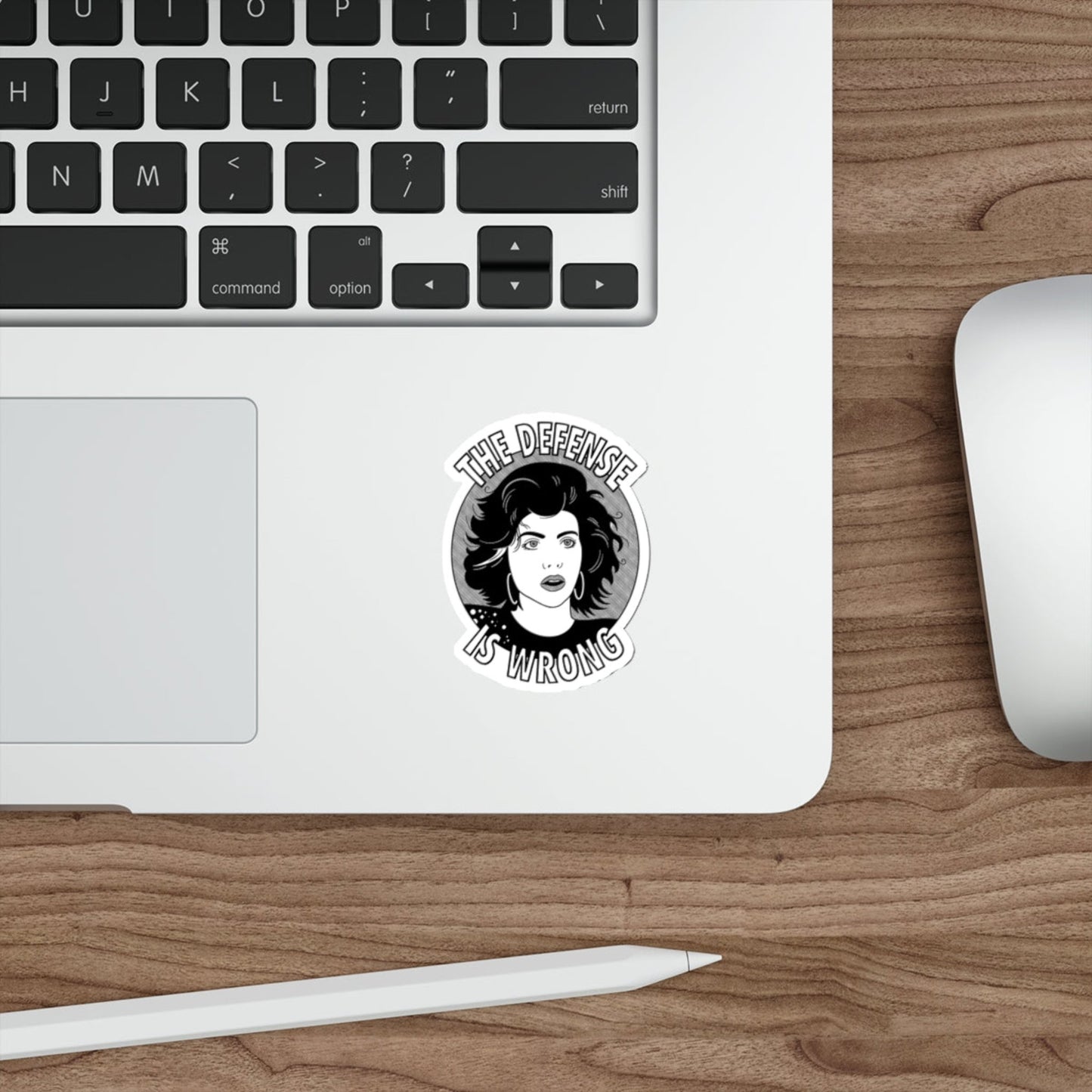 The Defense Is Wrong Mona Lisa Vito My Cousin Vinny Marisa Tomei Sticker 3 inch