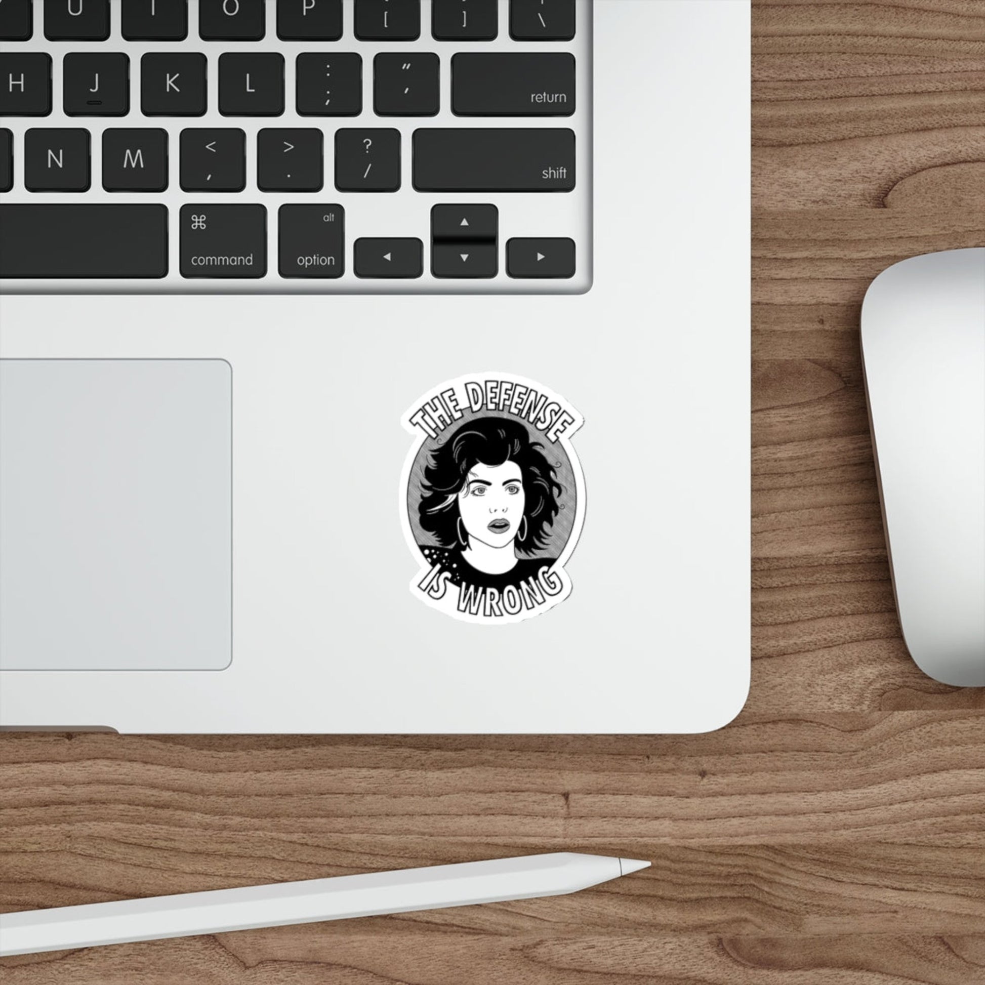 The Defense Is Wrong Mona Lisa Vito My Cousin Vinny Marisa Tomei Sticker 3 inch