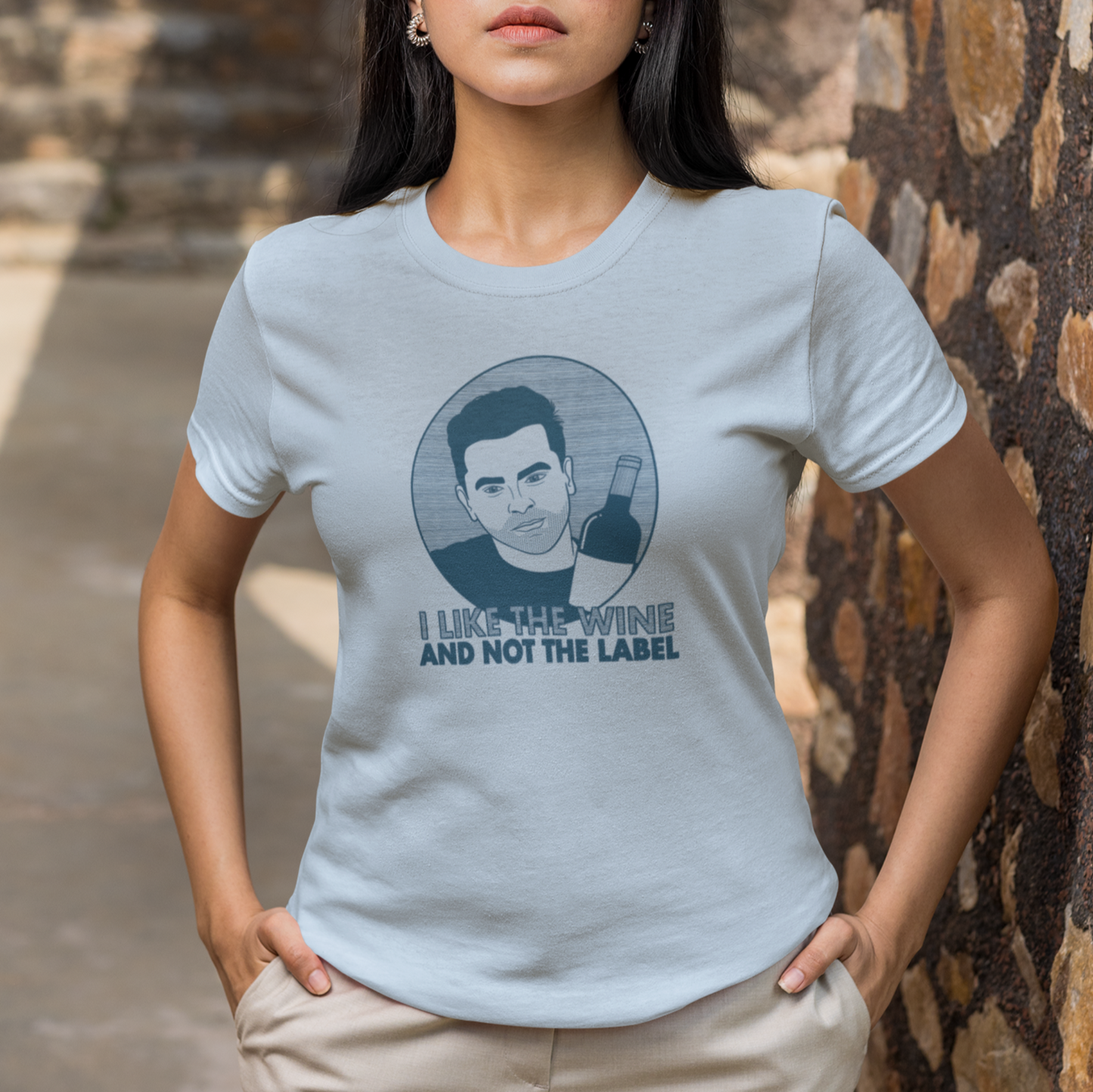 I Like The Wine And Not The Label - David Rose, Schitt's Creek - Unisex T-Shirt