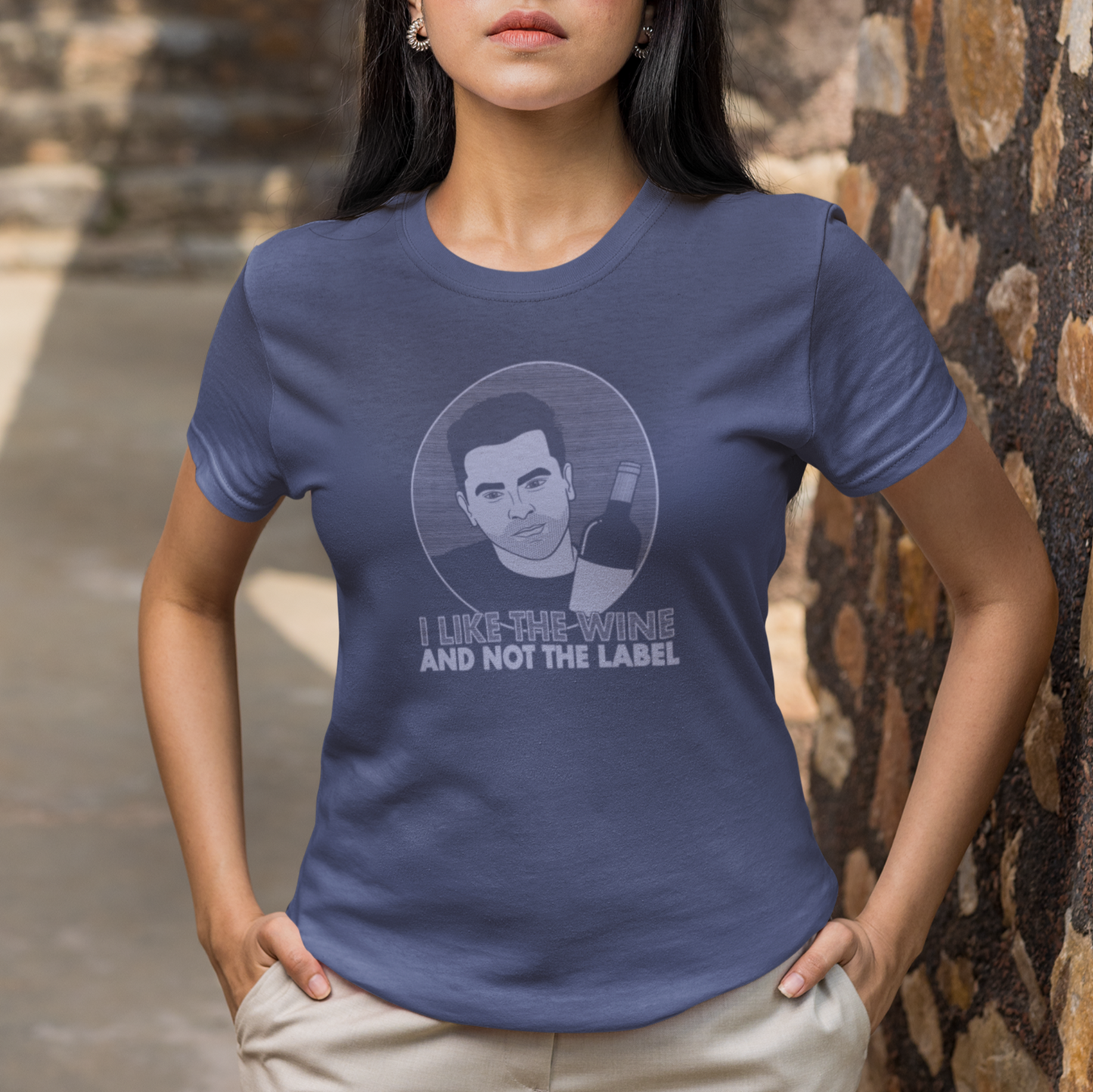 I Like The Wine And Not The Label - David Rose, Schitt's Creek - Unisex T-Shirt