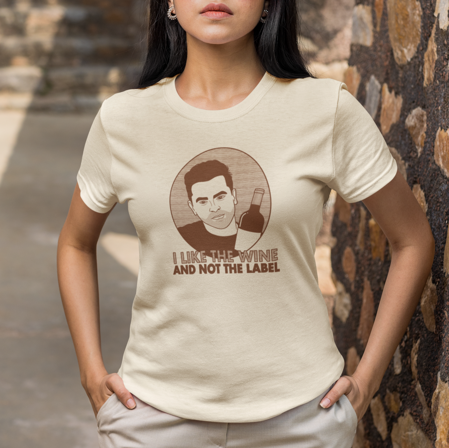 I Like The Wine And Not The Label - David Rose, Schitt's Creek - Unisex T-Shirt