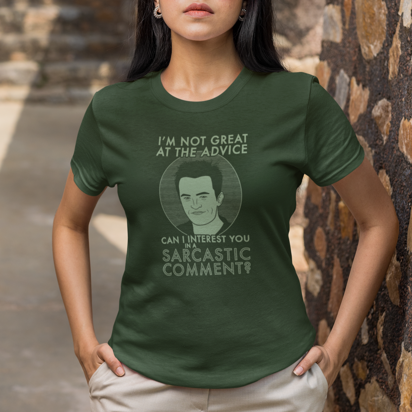 I'm Not Great At The Advice - Chandler Bing, Friends - Unisex T-Shirt