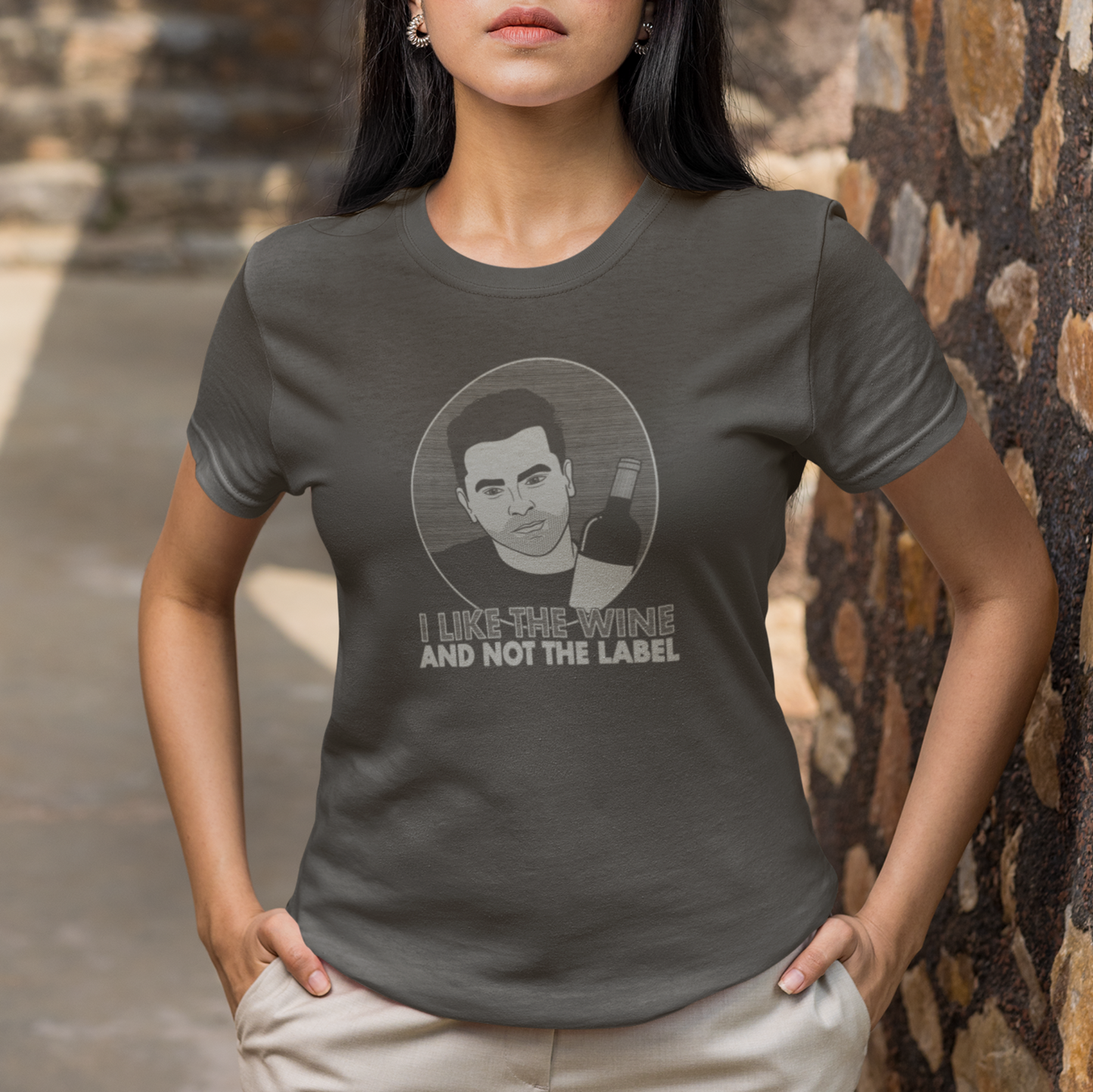 I Like The Wine And Not The Label - David Rose, Schitt's Creek - Unisex T-Shirt