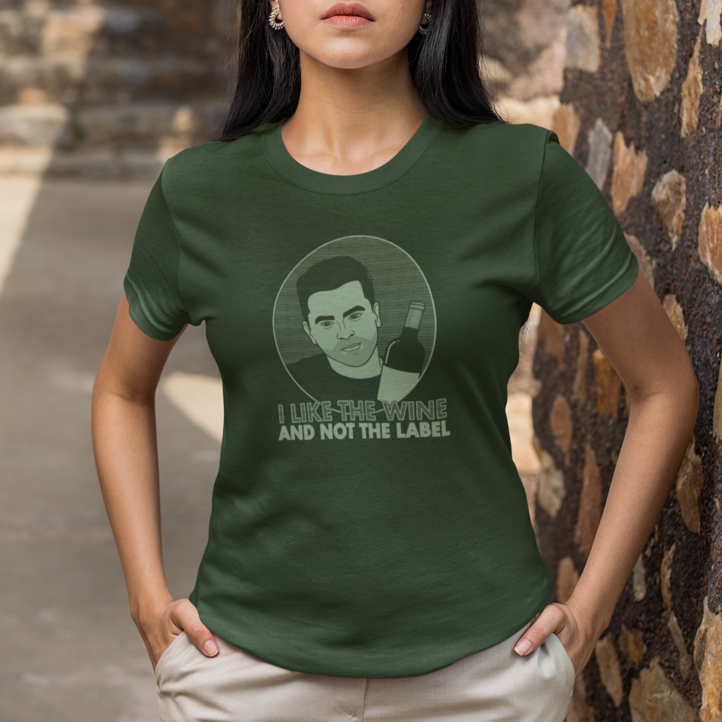 I Like The Wine And Not The Label - David Rose, Schitt's Creek - Unisex T-Shirt