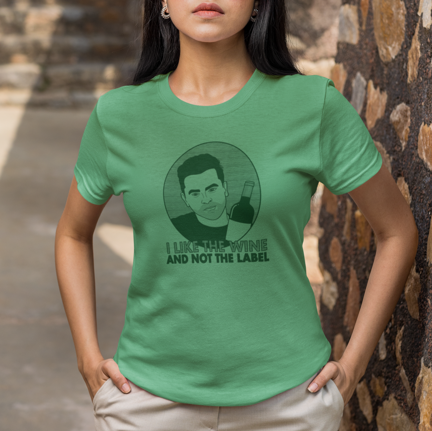 I Like The Wine And Not The Label - David Rose, Schitt's Creek - Unisex T-Shirt