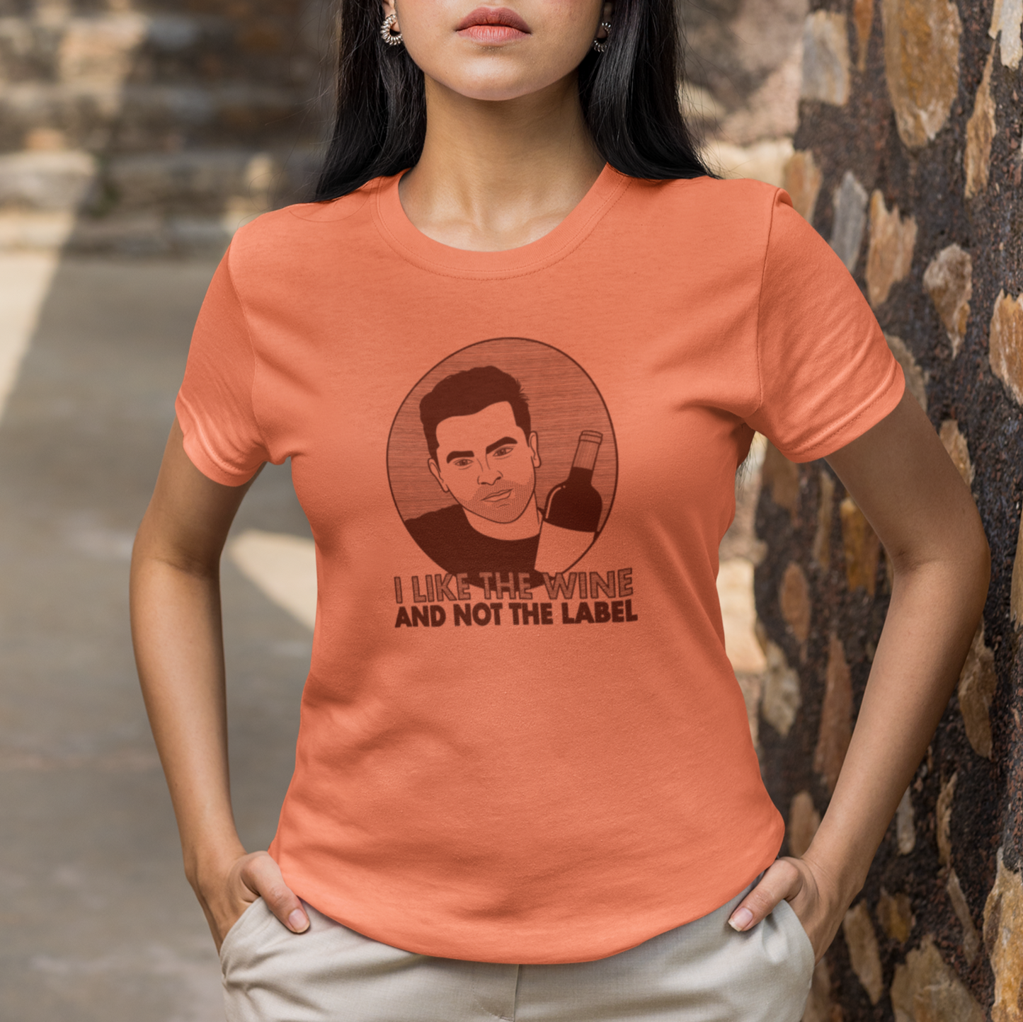 I Like The Wine And Not The Label - David Rose, Schitt's Creek - Unisex T-Shirt