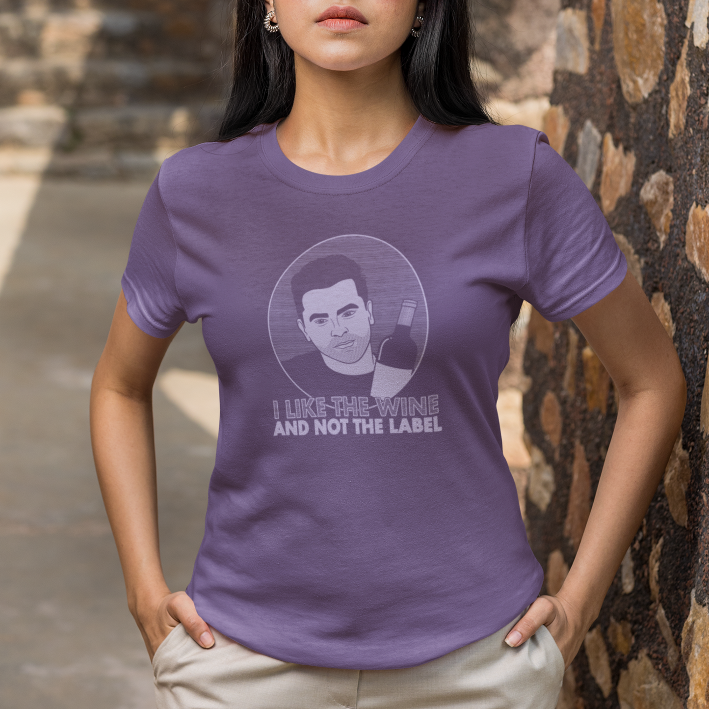 I Like The Wine And Not The Label - David Rose, Schitt's Creek - Unisex T-Shirt