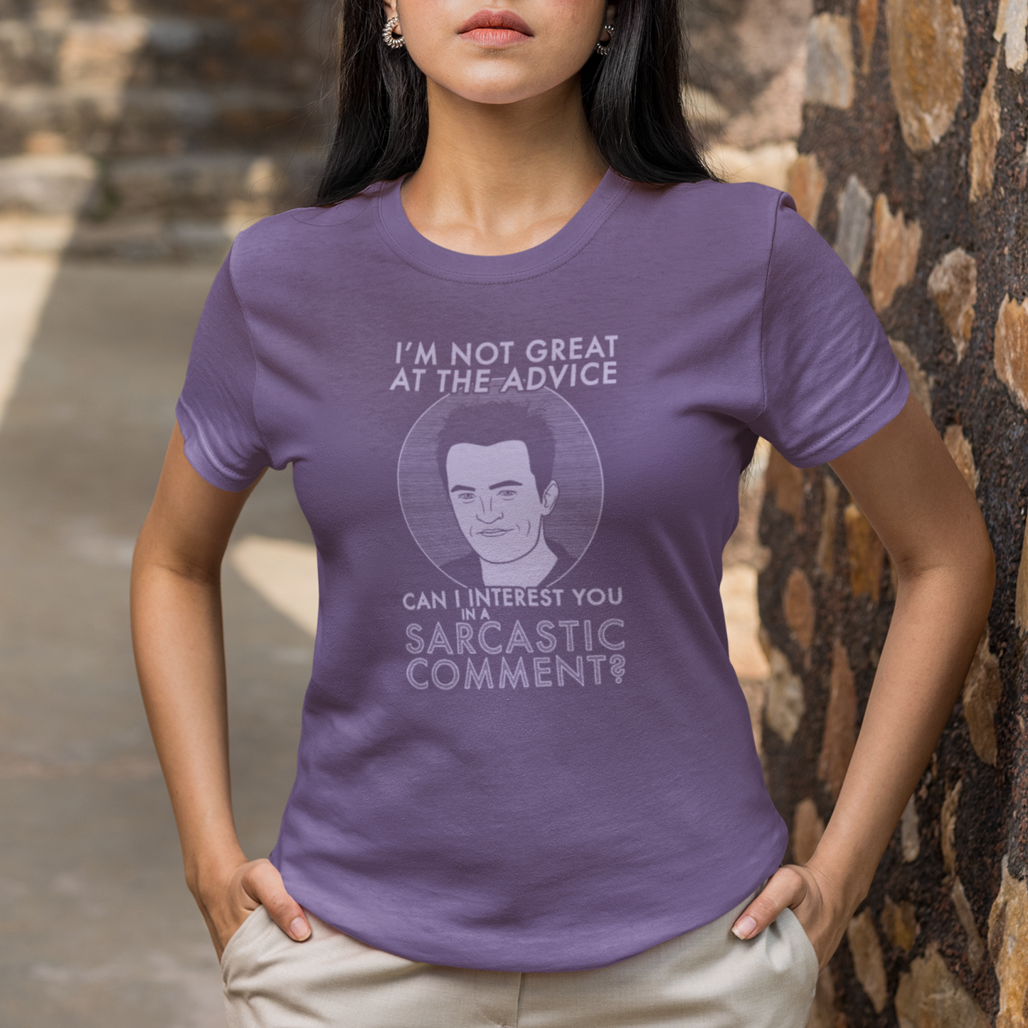 I'm Not Great At The Advice - Chandler Bing, Friends - Unisex T-Shirt