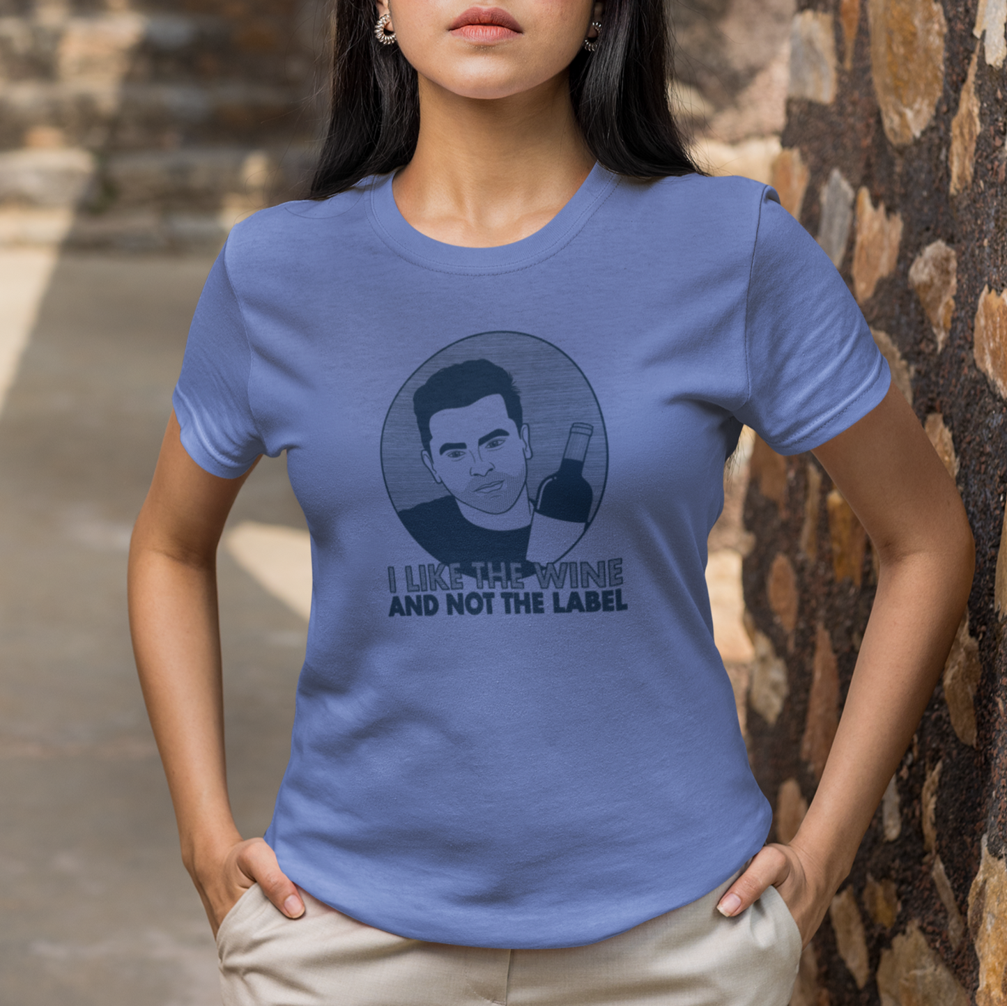 I Like The Wine And Not The Label - David Rose, Schitt's Creek - Unisex T-Shirt