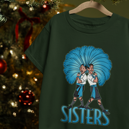 Sisters - Bob and Phil, White Christmas - Unisex T-Shirt