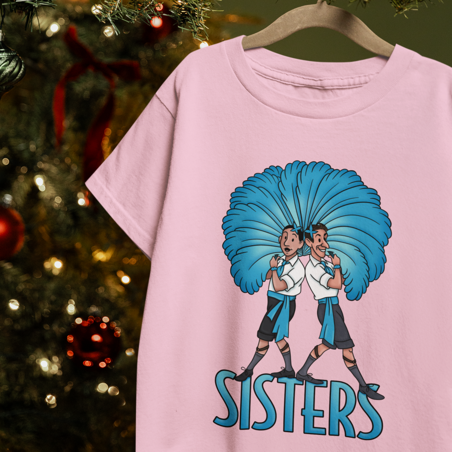 Sisters - Bob and Phil, White Christmas - Unisex T-Shirt