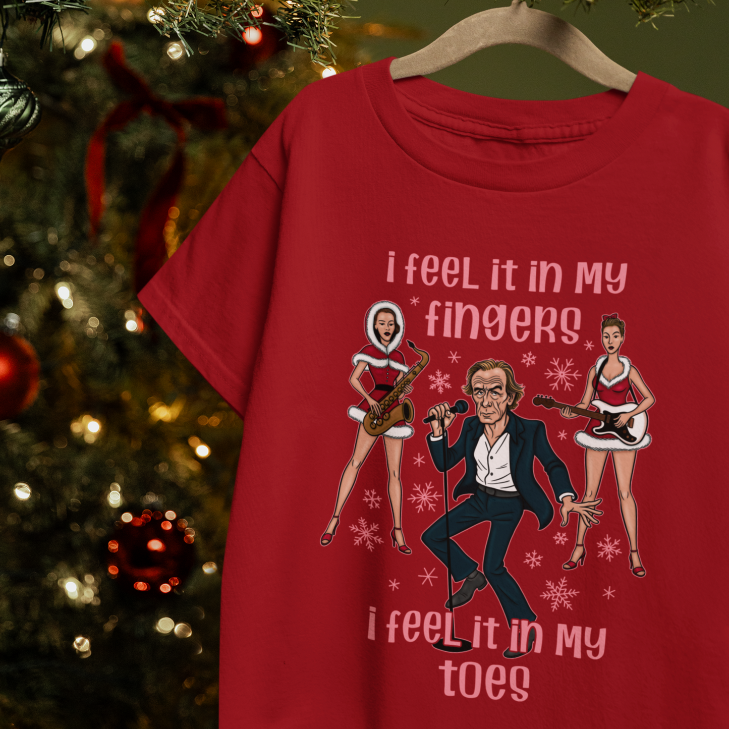 I Feel It In My Fingers, I Feel It In My Toes! - Billy Mack, Love Actually - Unisex T-Shirt