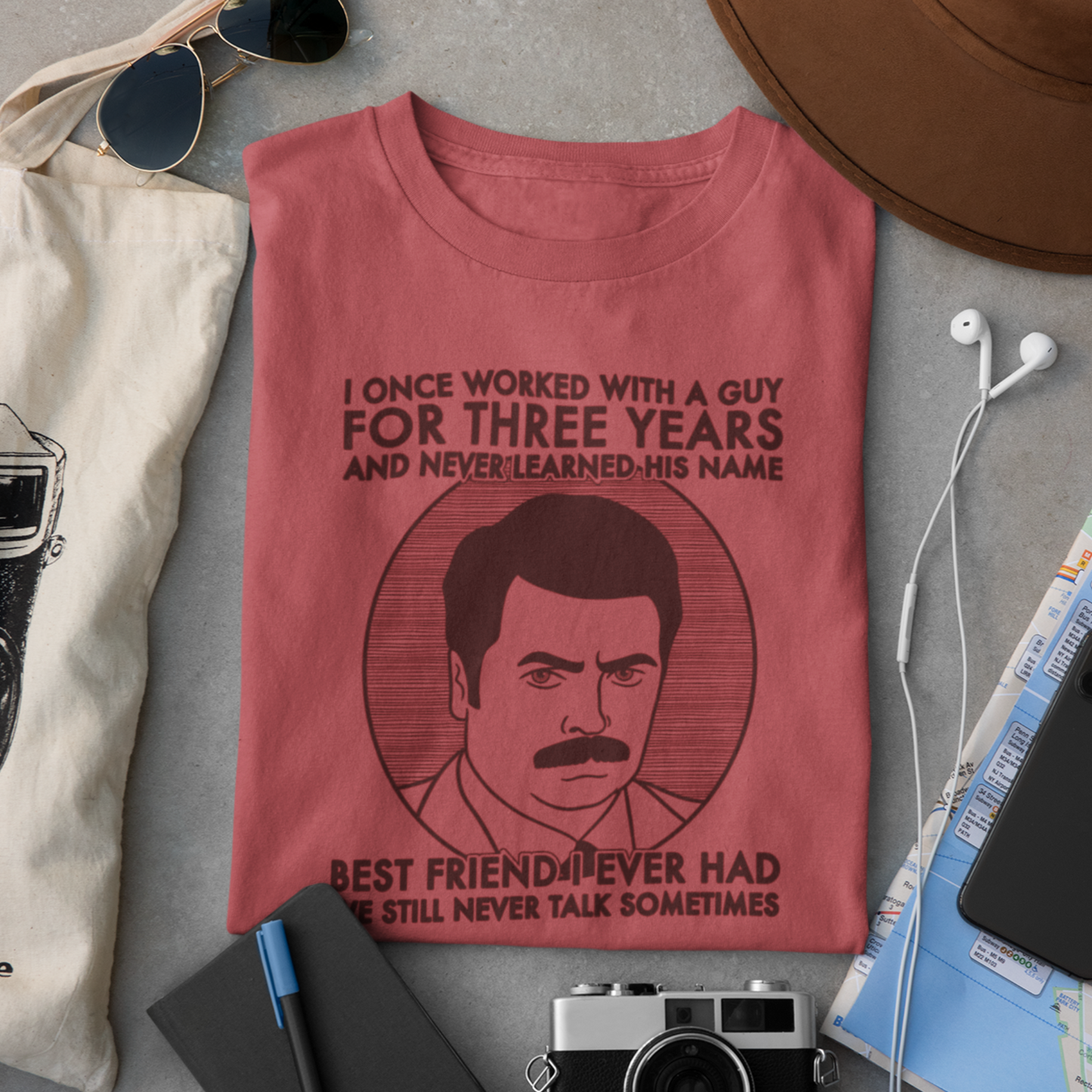 Best Friend I Ever Had - Ron Swanson, Parks & Recreation - Unisex T-Shirt