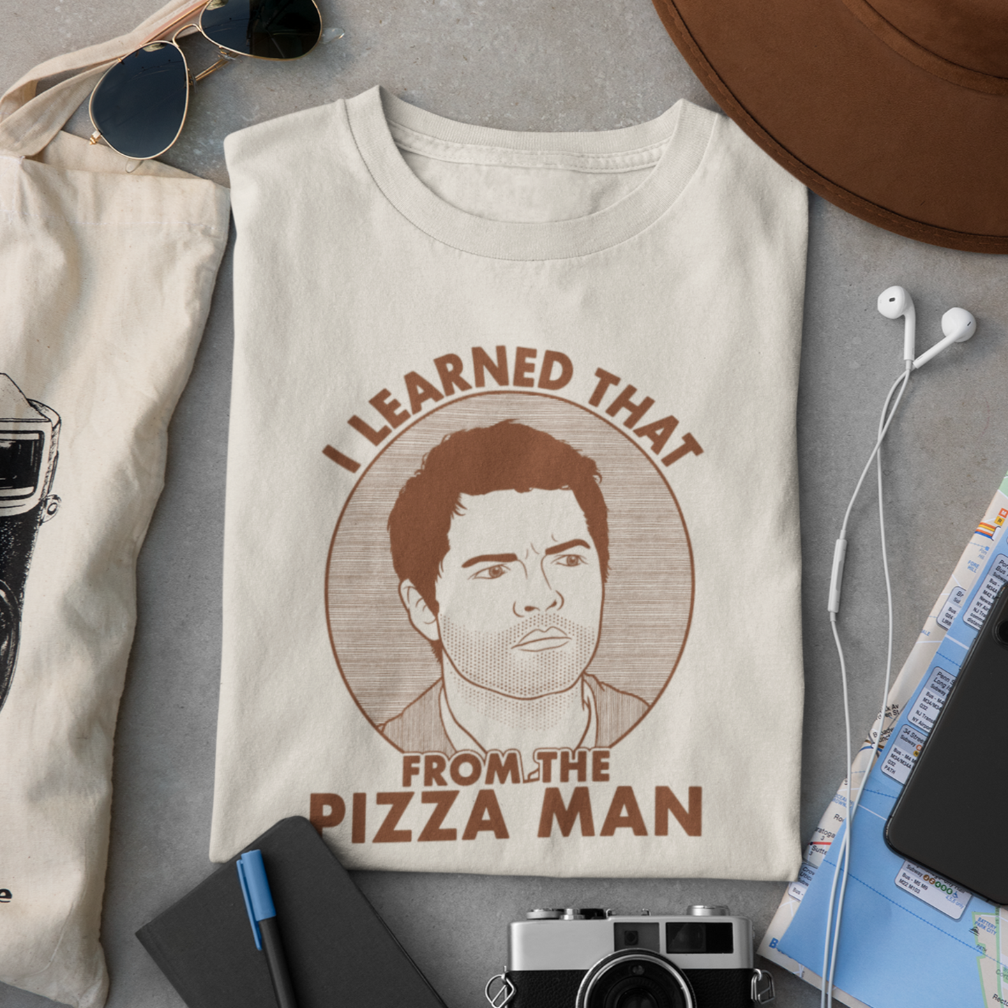 I Learned That From The Pizza Man - Castiel, Supernatural - Unisex T-Shirt