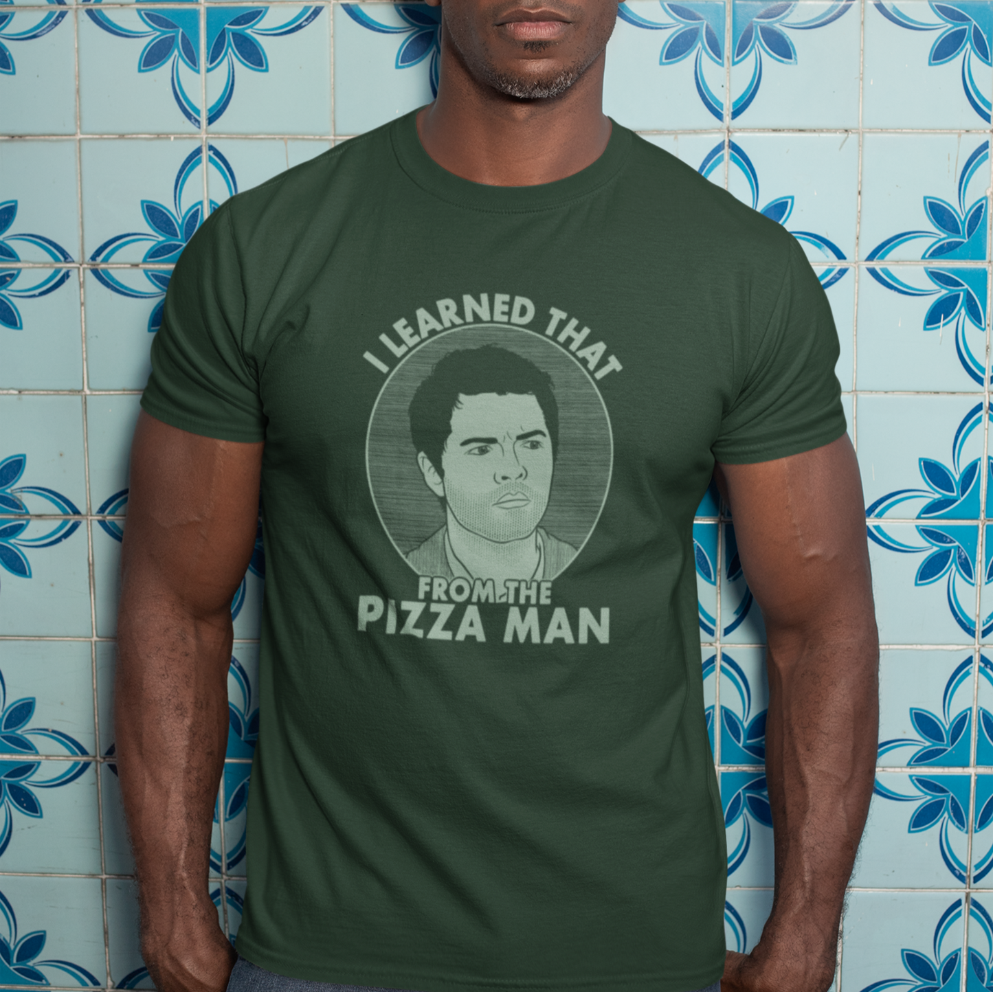 I Learned That From The Pizza Man - Castiel, Supernatural - Unisex T-Shirt