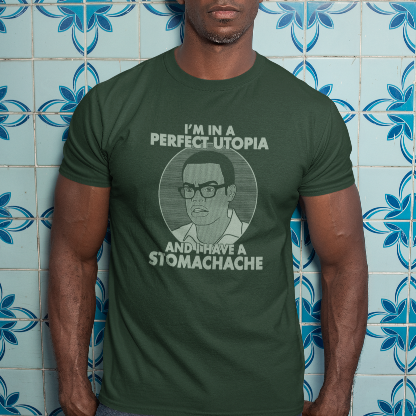 I Have A Stomachache - Chidi Anagonye, The Good Place - Unisex T-Shirt